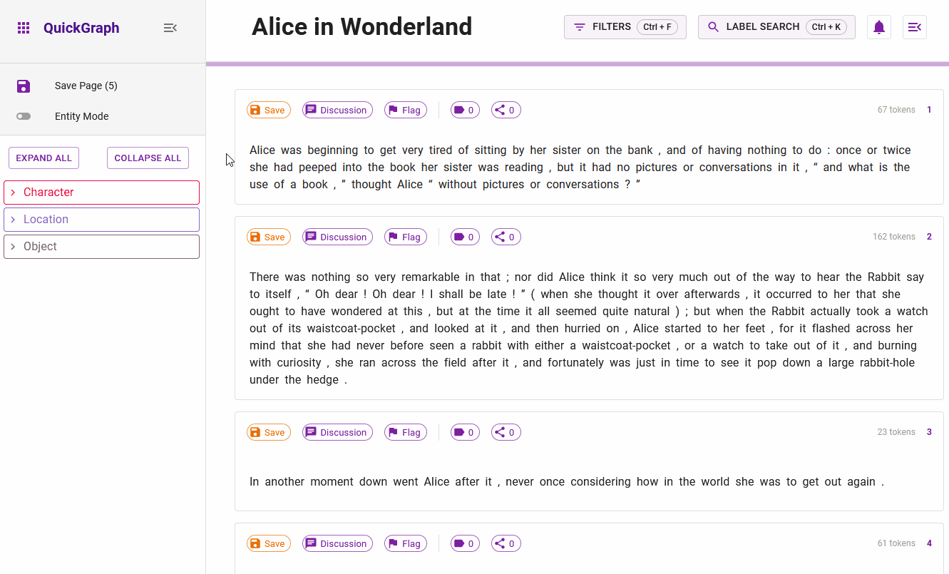 Tutorial Project - Entity Apply - Label Search Modal